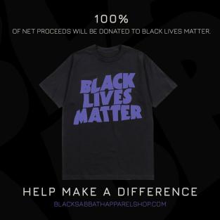 Black Sabbath підготували до продажу футболку Black Lives Matter