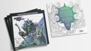 Випуск книжки-розмальовки на честь видатного ілюстратора обкладинок альбомів